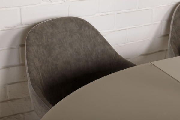 Розкладний обідній стіл Nicolas GEORGIA 120 Мокко-9