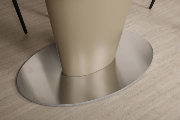 Розкладний обідній стіл Nicolas GEORGIA 120 Мокко-10