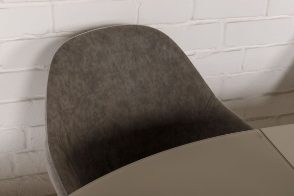 Розкладний обідній стіл Nicolas GEORGIA 120 Мокко-12