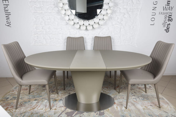 Раскладной обеденный стол Nicolas GEORGIA 140 Мокко-10