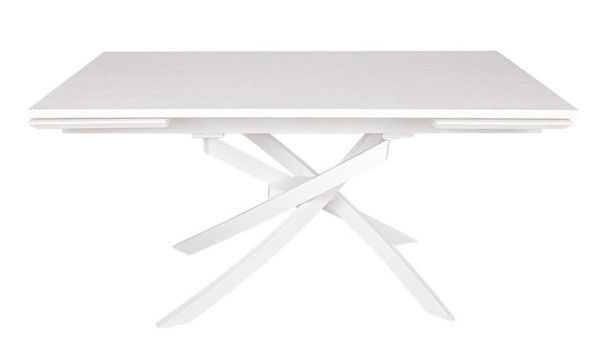 Розкладний обідній стіл Nicolas LINCOLN Білий шпон-0