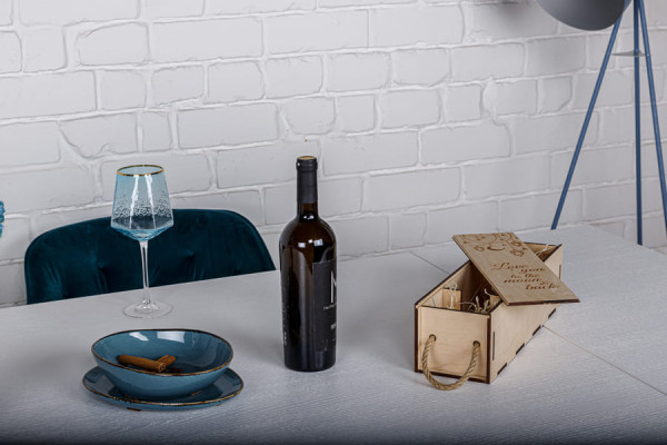 Розкладний обідній стіл Nicolas LINCOLN Білий шпон-14