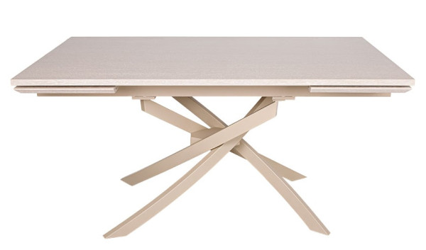 Раскладной обеденный стол Nicolas LINCOLN Капучино шпон-0