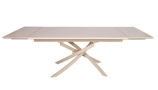 Раскладной обеденный стол Nicolas LINCOLN Капучино шпон-2
