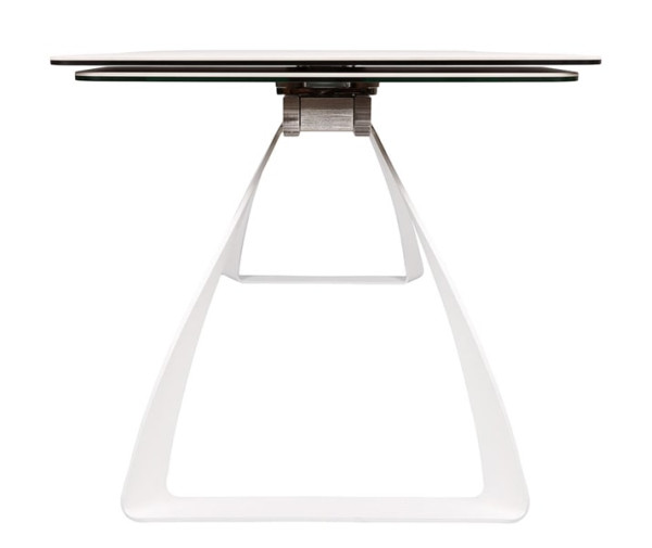 Розкладний обідній стіл Nicolas LONDON Молочна кераміка-7