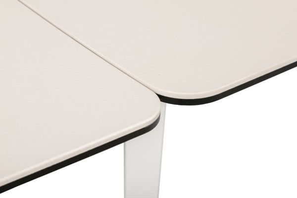 Розкладний обідній стіл Nicolas LONDON Молочна кераміка-18