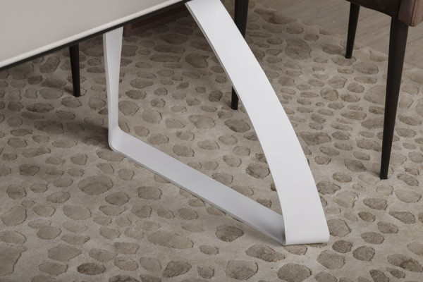 Розкладний обідній стіл Nicolas LONDON Молочна кераміка-23