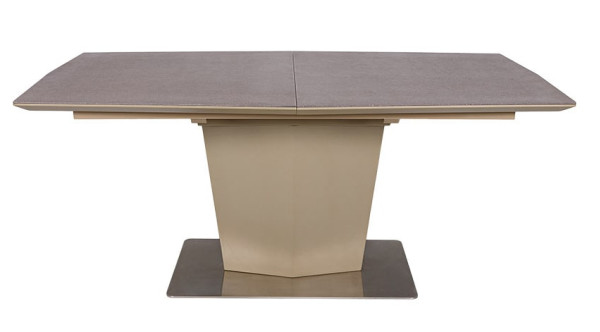 Розкладний обідній стіл Nicolas MICHIGAN Мокко-пудра-0