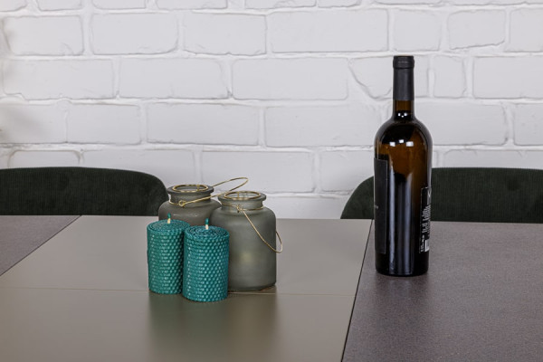 Розкладний обідній стіл Nicolas MICHIGAN Мокко-пудра-5