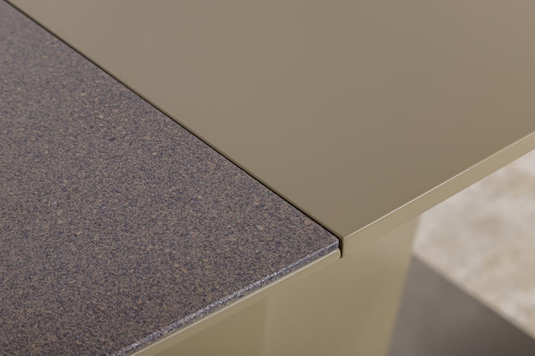 Розкладний обідній стіл Nicolas MICHIGAN Мокко-пудра-6