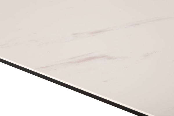 Розкладний обідній стіл Nicolas MOSS Білий кераміка-13