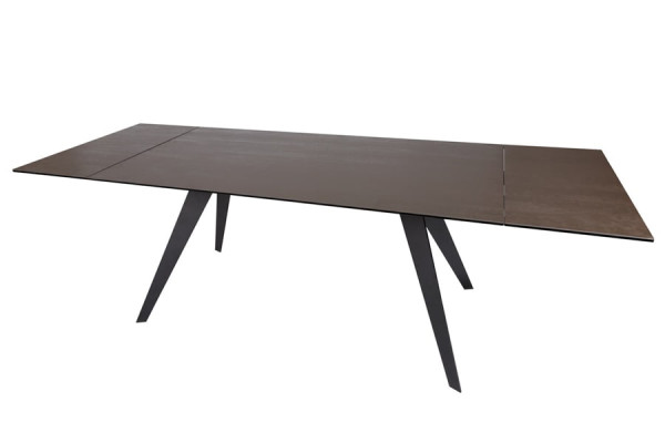 Розкладний обідній стіл Nicolas MOSS Чорний фіолет кераміка-2