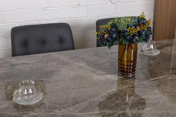 Розкладний обідній стіл Nicolas MOSS Сірий кераміка-10