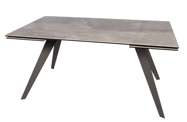 Розкладний обідній стіл Nicolas MOSS Сірий кераміка-3