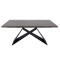 Розкладний обідній стіл Nicolas ALMA 160 Коричневий кераміка-4-thumb