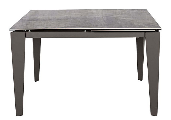 Раскладной обеденный стол Nicolas ALTA Темно-серый глянец керамика-11