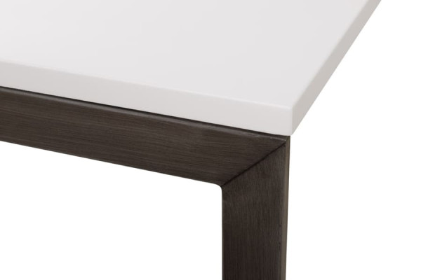 Стол журнальный Nicolas BRIGHTON R MDF Белый-2