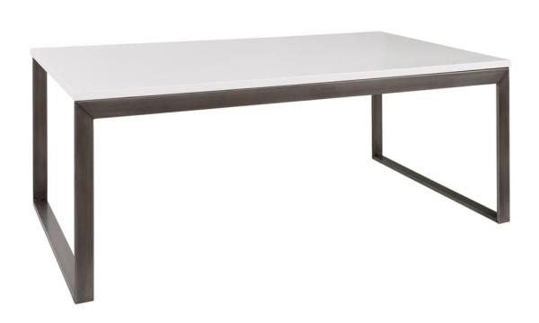 Стол журнальный Nicolas BRIGHTON R MDF Белый-1