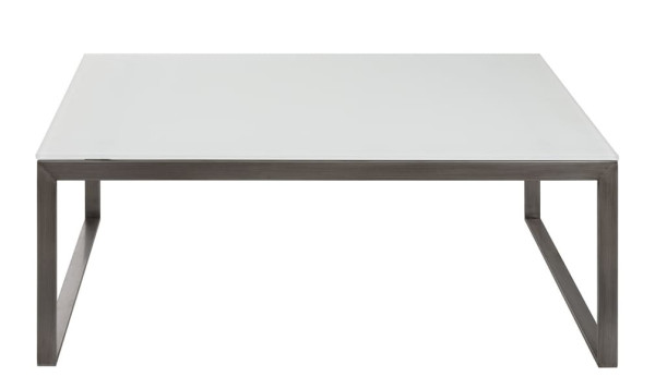 Стол журнальный Nicolas BRIGHTON R Стекло Белый-1