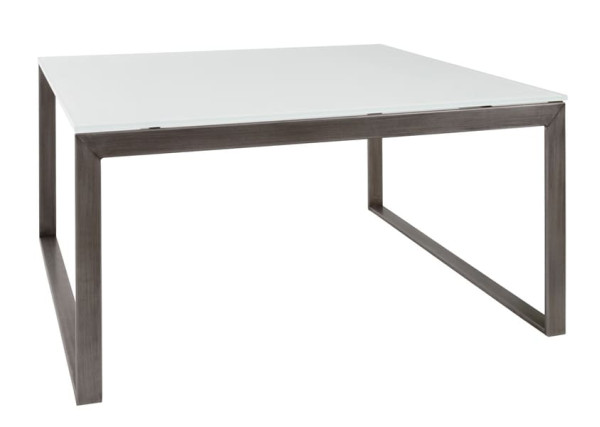 Стол журнальный Nicolas BRIGHTON S Стекло Белый-0