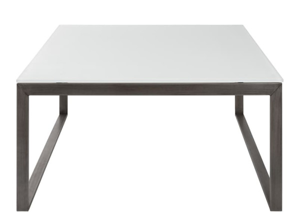 Стол журнальный Nicolas BRIGHTON S Стекло Белый-1