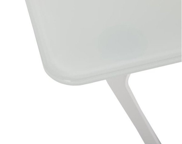 Стол журнальный Nicolas LUTON R Белый глянец-2