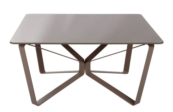 Стіл журнальний Nicolas LUTON S Скло Мокко-1
