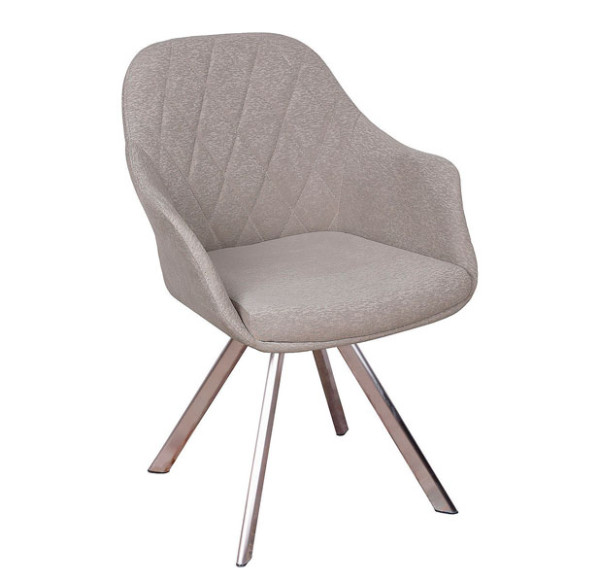 Кресло поворотное Nicolas ALMERIA Бежевый-0