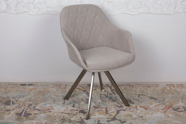 Кресло поворотное Nicolas ALMERIA Бежевый-1