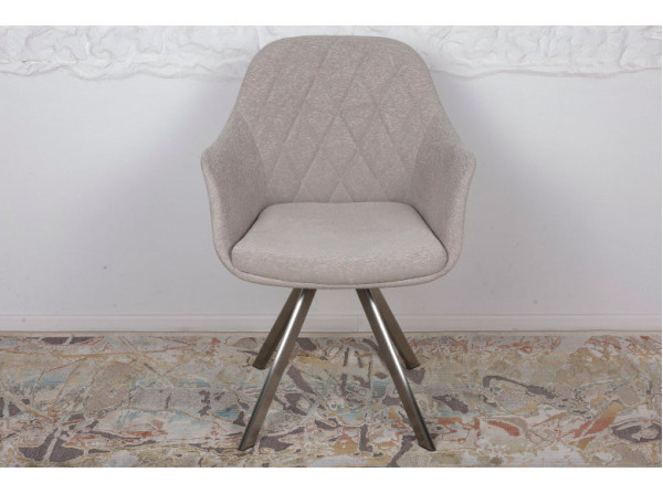 Кресло поворотное Nicolas ALMERIA Бежевый-2