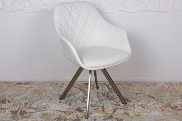 Кресло поворотное Nicolas ALMERIA Белый-1