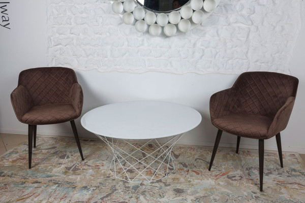 Кресло Nicolas BAVARIA Коричневый-5