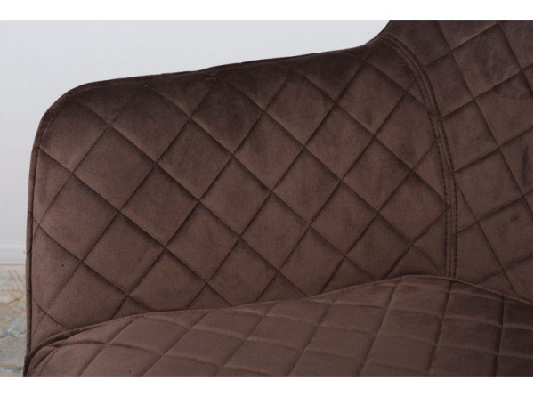 Кресло Nicolas BAVARIA Коричневый-3