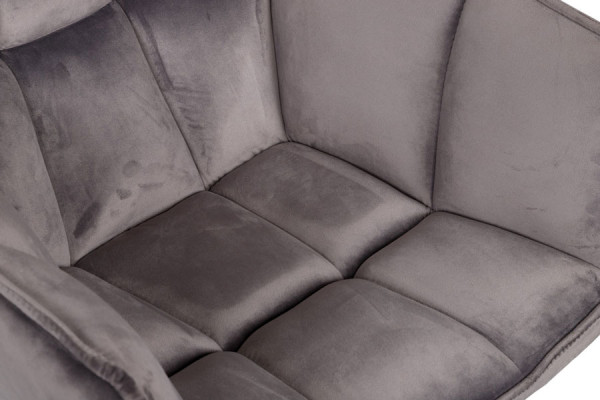 Кресло поворотное Nicolas CHARDONNE Серый-2