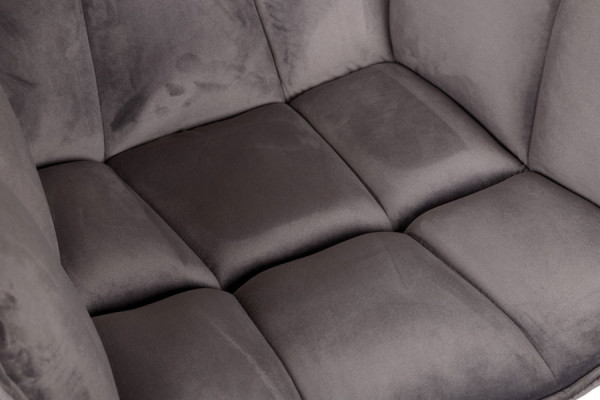 Кресло поворотное Nicolas CHARDONNE Серый-5