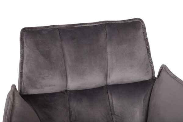 Кресло поворотное Nicolas CHARDONNE Серый-6