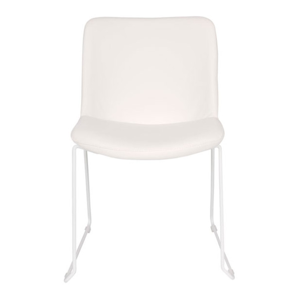 Стул Nicolas CORSICA Белый экокожа-1