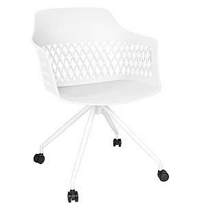 Стул-кресло Nicolas LAVANDA Roll Белый