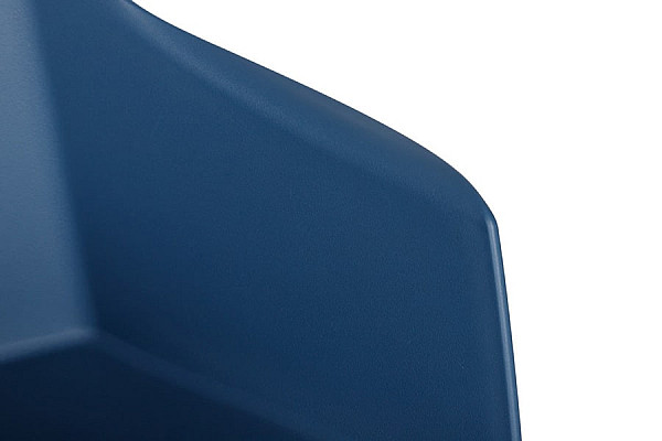 Стілець-крісло Nicolas MAGNOLIA Roll Синій-3