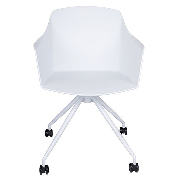 Стілець-крісло Nicolas MAGNOLIA Roll Білий-1