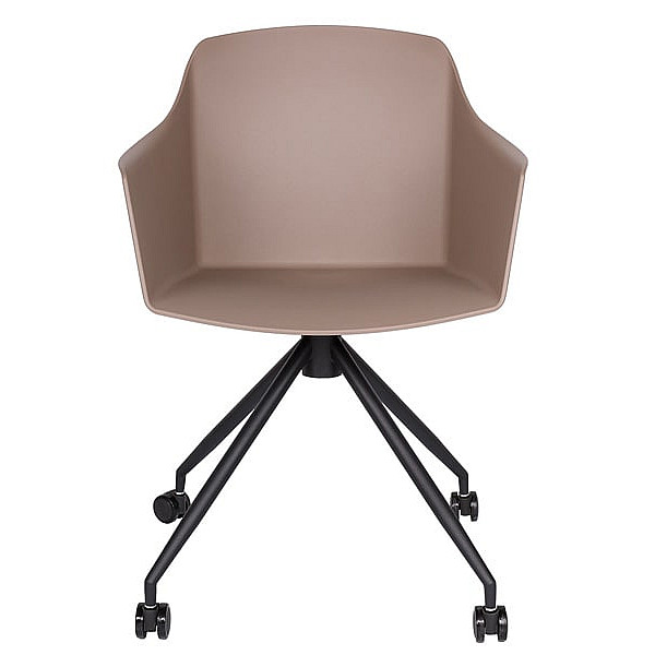 Стілець-крісло Nicolas MAGNOLIA Roll Мокко-1