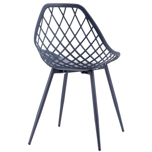 Стілець Nicolas POPPY Синій-1