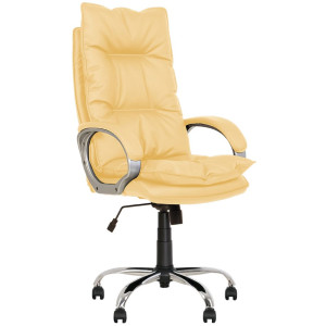 Офисное кресло для руководителя Nowy Styl YAPPI Tilt CHR68 ECO 01 Экокожа