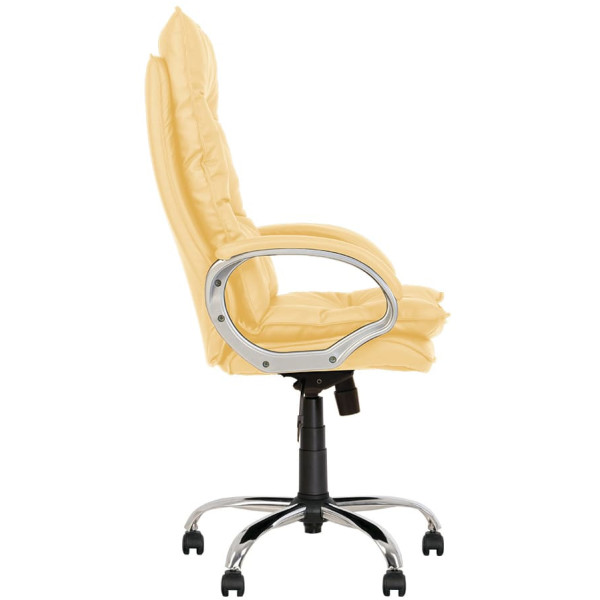 Офісне крісло для керівника Nowy Styl YAPPI Tilt CHR68 ECO 01 Екошкіра Офісне крісло для керівника Nowy Styl YAPPI Tilt CHR68 ECO 01 Екошкіра-2