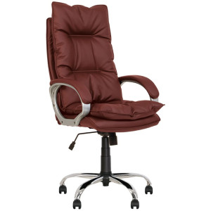 Офісне крісло для керівника Nowy Styl YAPPI Tilt CHR68 ECO 28 Екошкіра