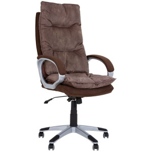 Офісне крісло для керівника Nowy Styl YAPPI Anyfix PL35 SORO28 PL05 Велюр/тканина