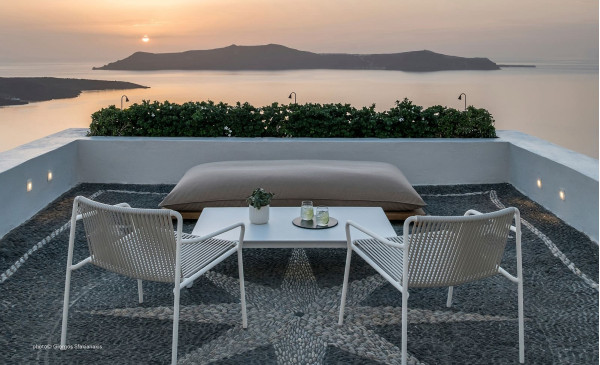 Кресло уличное Pedrali Tribeca Lounge 3669/BI200E Белый-8