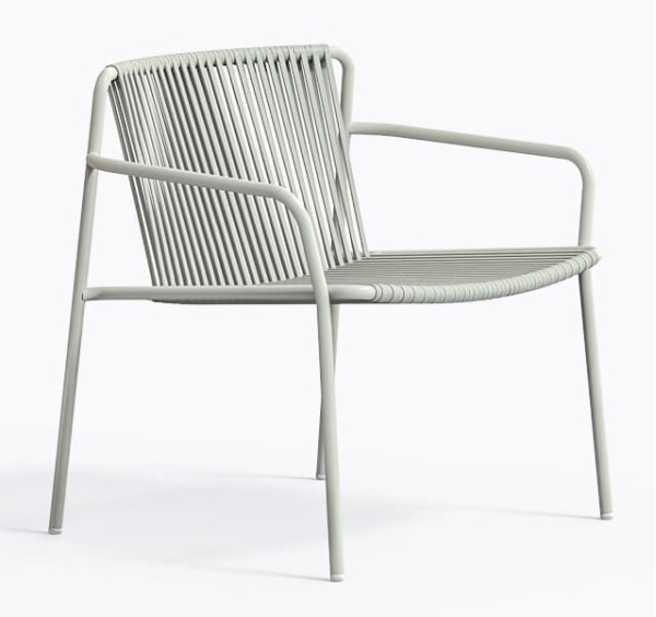 Кресло уличное Pedrali Tribeca Lounge 3669/BI200E Белый-1