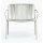 Кресло уличное Pedrali Tribeca Lounge 3669/BI200E Белый