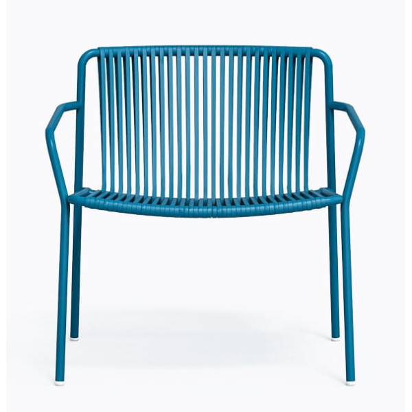 Кресло уличное Pedrali Tribeca Lounge 3669/BL300E Синий-0